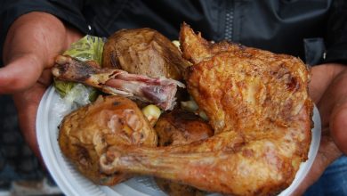 Grilled Chicken at a Pollada