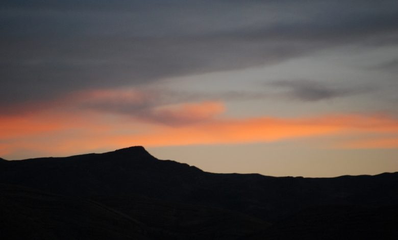 Sunset over the Mountains in Cuzco