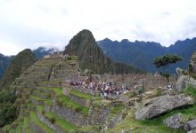 Machu Picchu and Tourists