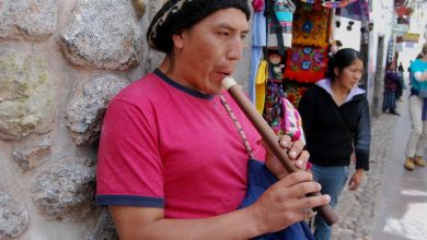 Playing the Quena, an Andean Flute