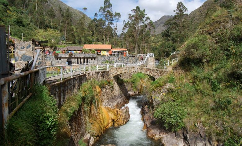 The Entrance to the Hot Springs of Lares