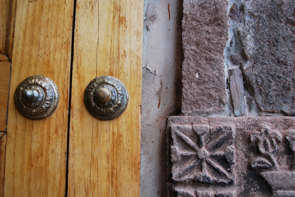 Detail of a Door in Huanca