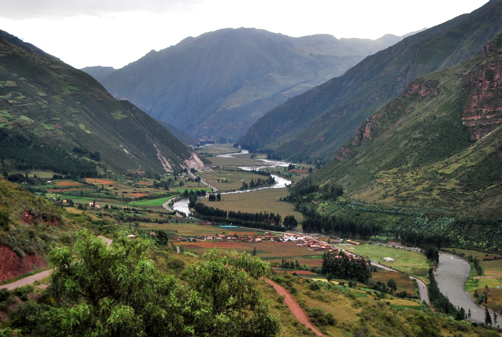 The Sacred Valley Seen from Huanca