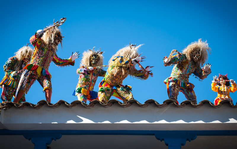 Saqras, A Tradicional Dance in Paucartambo (Photo: Wayra)
