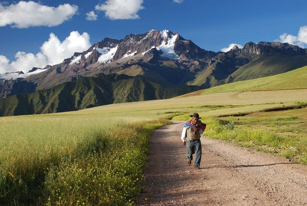 Carrying a Burden in the Andean Way