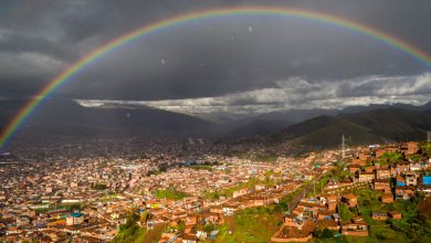 A Rainy Day and Nice Rainbow (Walter Coraza Morveli)