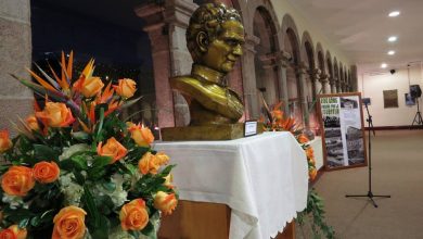 Don Bosco and a Photo Exhibit in Cuzco's Municipality