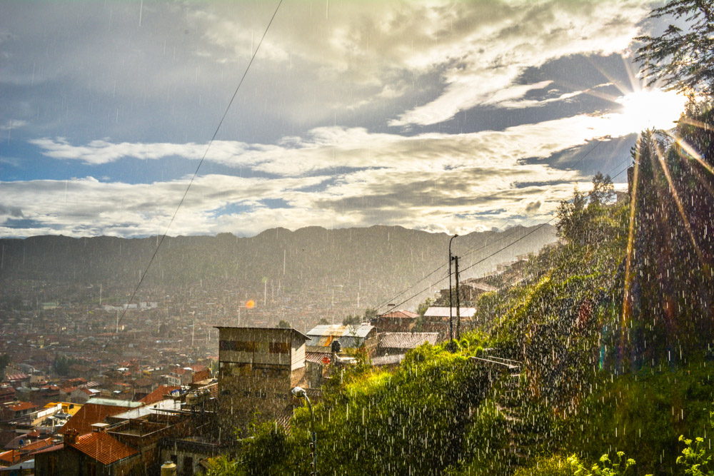 Rain and Sun together in Cusco (Hebert Edgardo Huamani Jara)