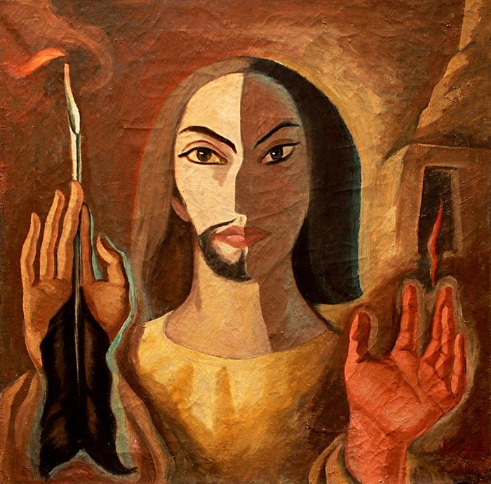 Retrato del Inca Garcilaso de la Vega por José Sabogal