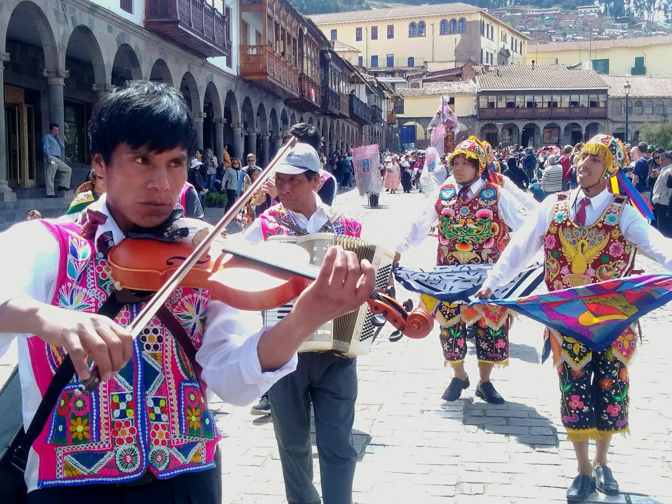 Músicos , Virgen Asunta Cusco (Foto: Walter Coraza Morveli)