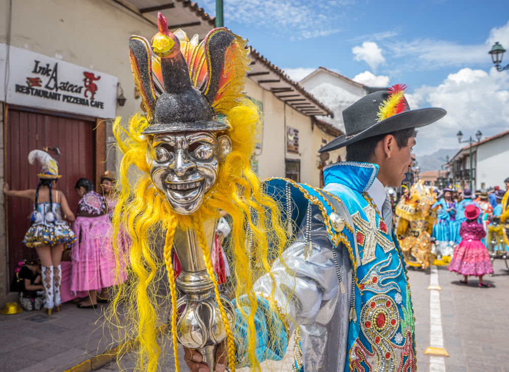 The Face of the Diablada Dance (Walter Coraza Morveli)