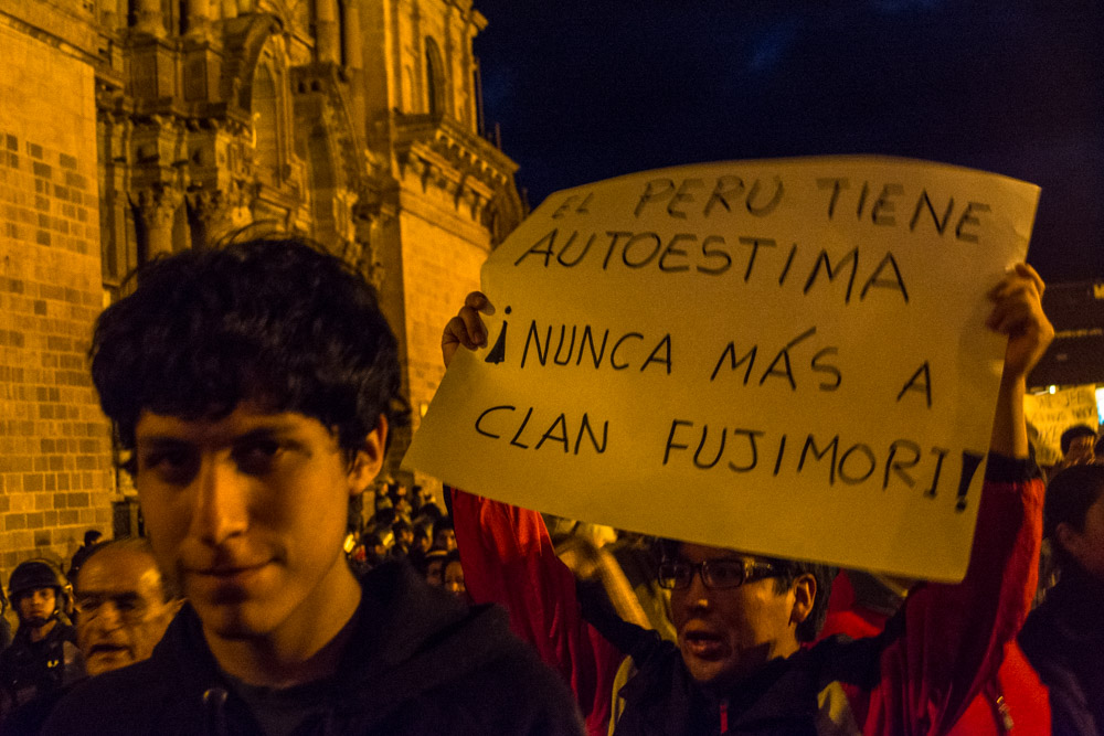 Peru Has Selfrespect, Fujimori Never Again (Hebert Huamani)