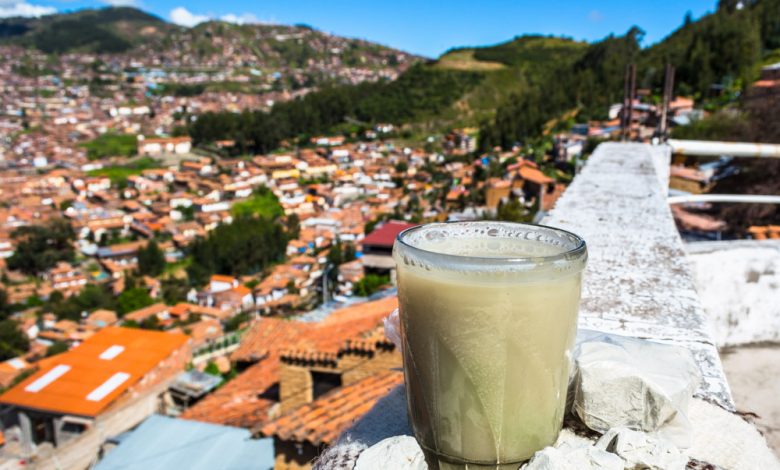 A Glass of Clay Above Cusco (Hebert Edgardo Huamani Jara)