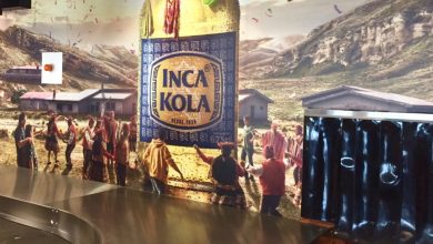 Inca Cola as Yunza in the Lima Airport (David Knowlton)