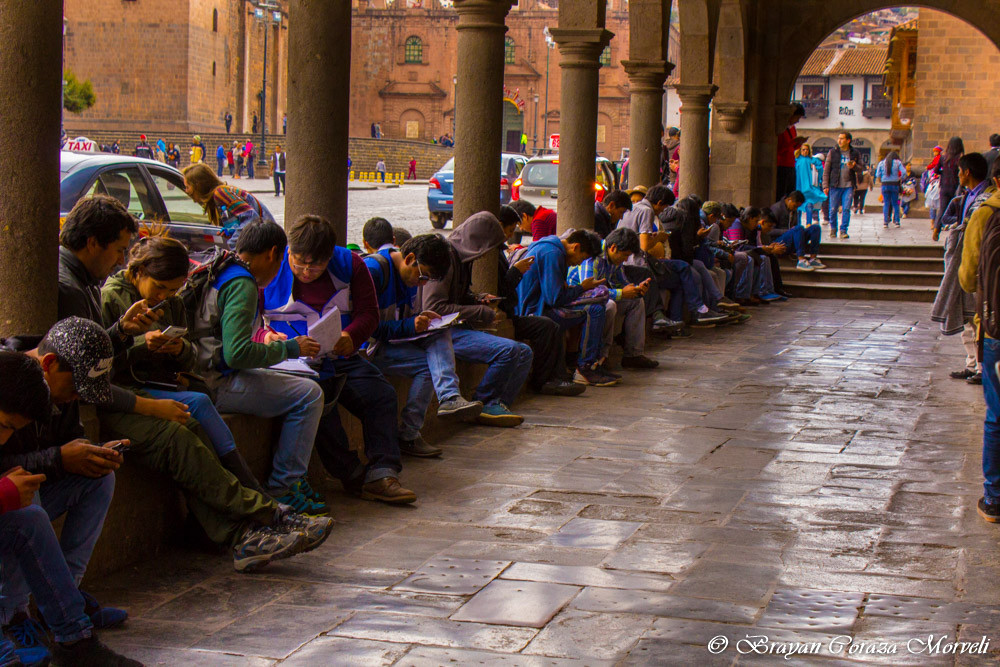 The Pokemon Stop in Cusco