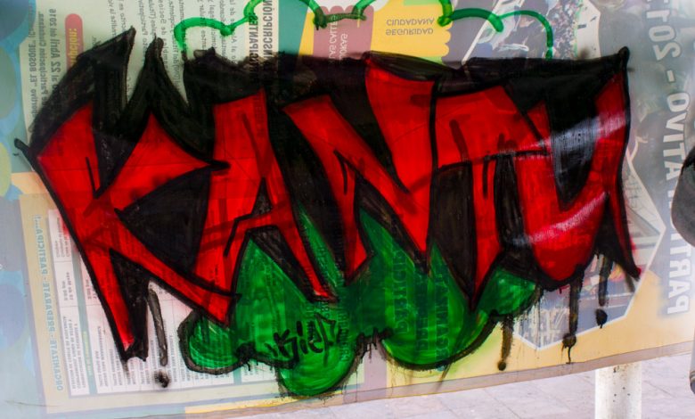 Kantu en grafitti (Brayan Coraza Morveli)