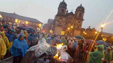 Marcha en Cusco