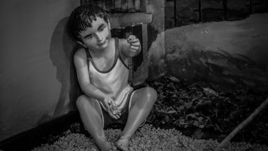 Pequeño Niño jugando en el Albergue Embrujado (Walter Coraza Morveli)