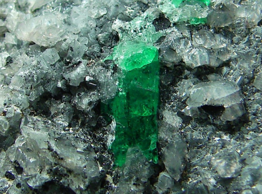 Emerald in Its Matrix