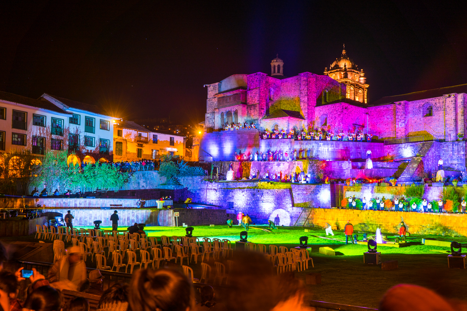 Starting The Fiestas of Cusco in The Temple of Qoricancha (Walter Coraza Morveli)