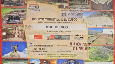 Cusco Tourist Ticket