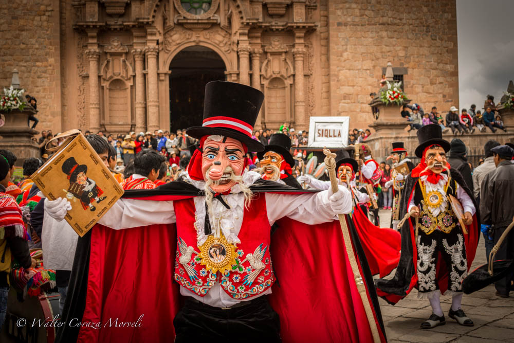 Danzante de Siclla en la Fiesta de San Sebastian (Foto: Walter Coraza Morveli)