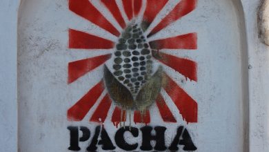 Graffiti of Pacahamama