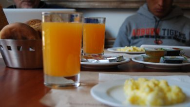 Orange Juice and Breakfast