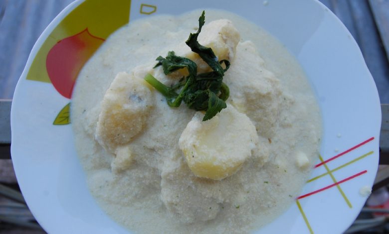 A Cuzco Favorite, Tarwi with Potatoes and Rice