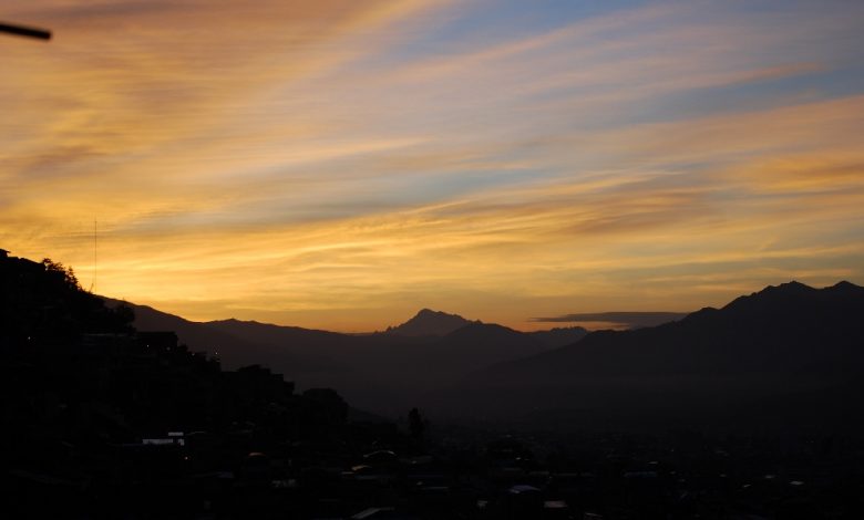 Sunrise in Cuzco