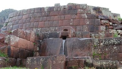Fountain in the Archeological Site of Pisac