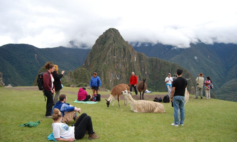Tourists at Machu Picchu (Walter Coraza Morveli)