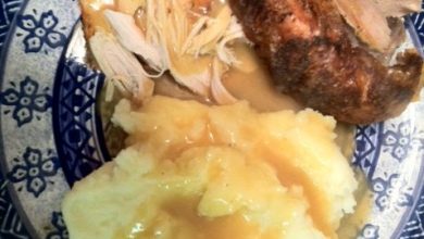 Pavo al Horno with Mashed Potatoes