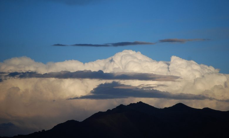 Rain Clouds Appear on Cuzco's Sky