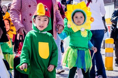 Flora and fauna represented by the children of Cuzco (Photo: Alonzo Riley)