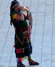 The Pututu Trumpet Sounds Announcing the Inca (Photo: Brayan Coraza Morveli)
