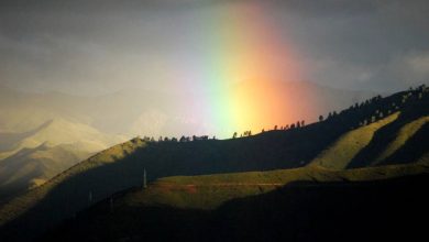 Rainbow in cuzco.