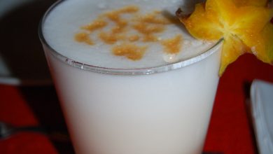 A Variant of the Pisco Sour made with Tumbo