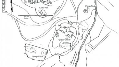 Plan of Q'enqo from Christie