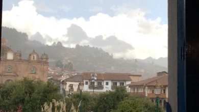 From the Balcony: Rain over Cusco (Brayan Coraza Marveli)
