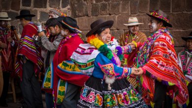 Dancing Carnaval Cusqueño