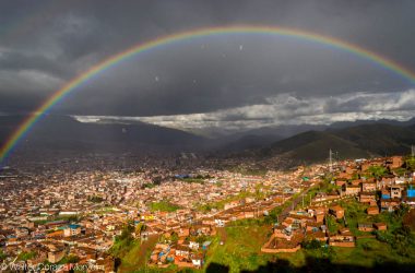A Rainy Day and Nice Rainbow (Walter Coraza Morveli)