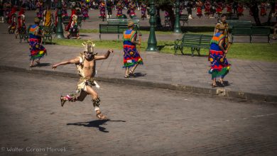 The Jump of Deer Man At Inti Raymi (Walter Coraza Morveli)