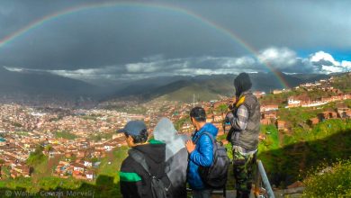A Rainy Day and a Rainbow on Cusco