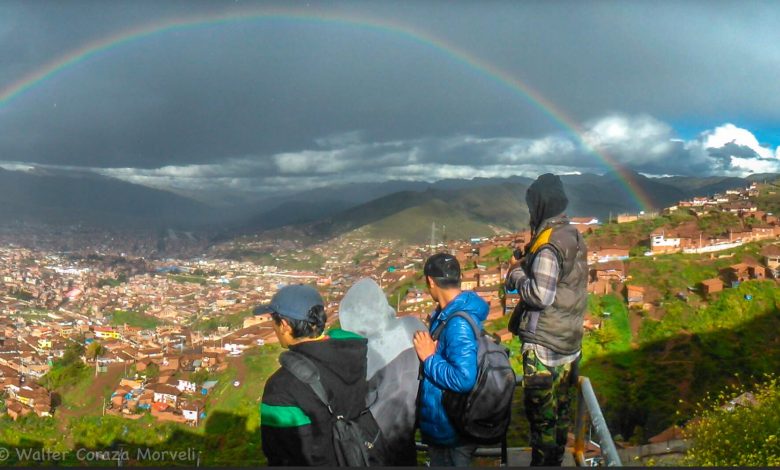 A Rainy Day and a Rainbow on Cusco