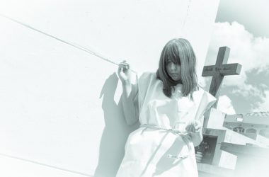 A Woman Ghost in Almudena Cemetery