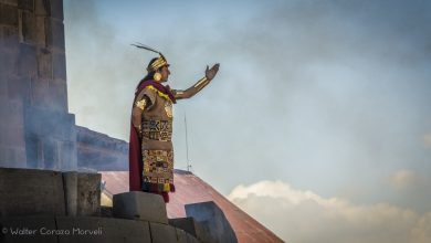 The Inca at the Inti Raymi (Walter Coraza Morveli)