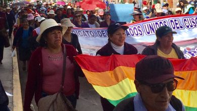March today in Cusco (David Knowlton)