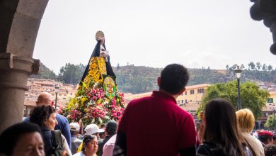 St. Rose of Lima Procession in the Plaza de Armas of Cusco (Walter Coraza Morveli)
