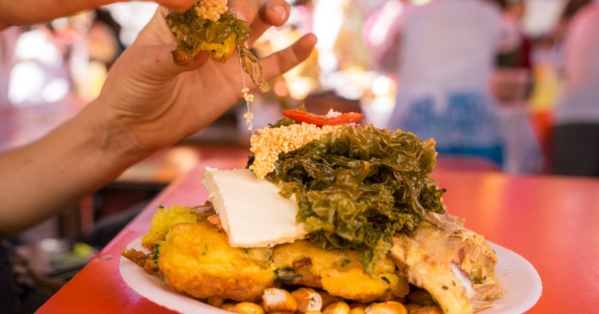 Chiriuchu, the famous dish of Corpus Christi (Photo by Walter Coraza Morveli)